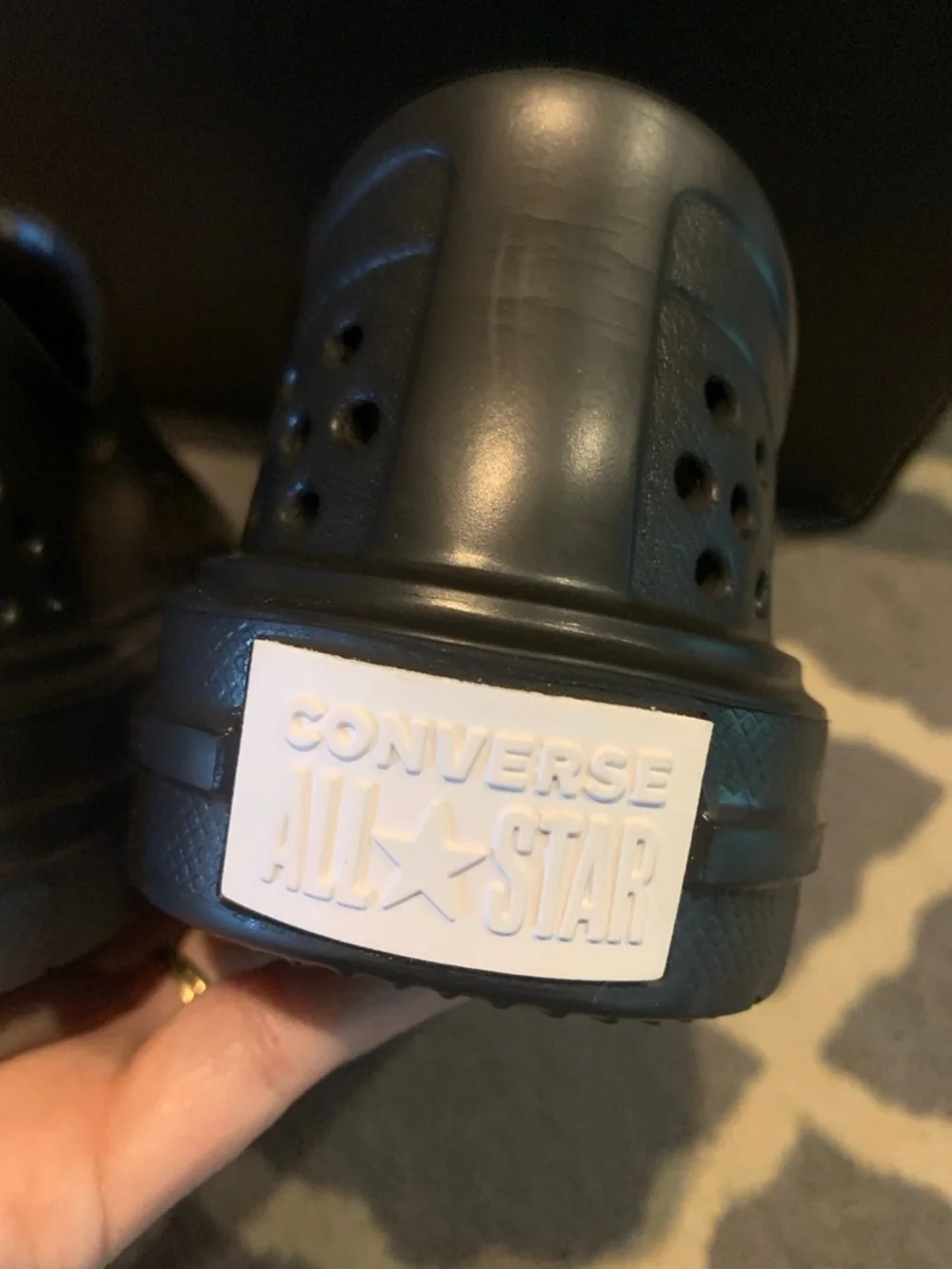 Converse Chuck Taylor All Star Play Lite CX Kids Youth Size 4 Black White New